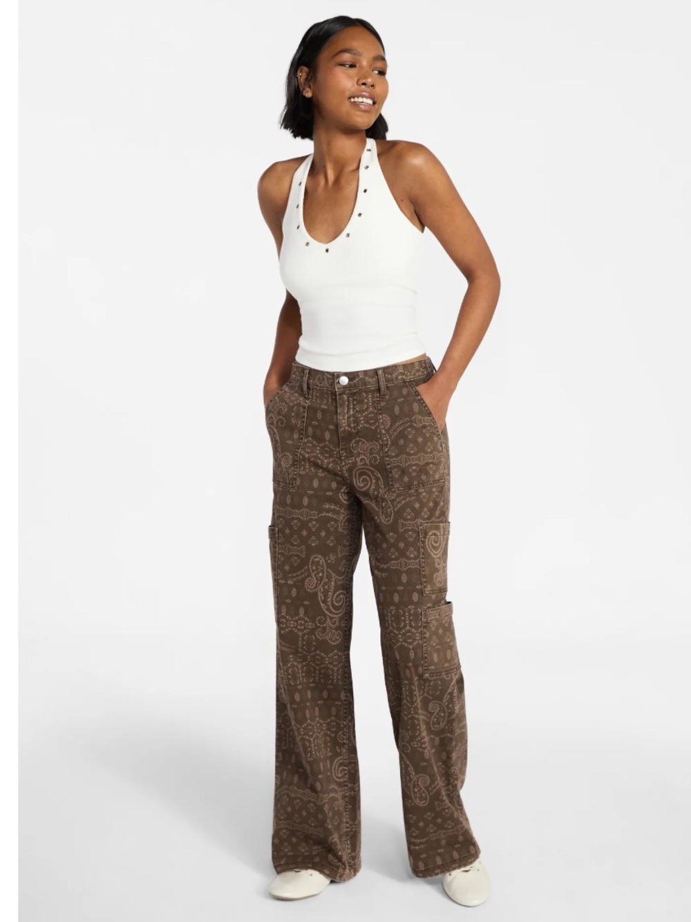 ✨VIRAL✨ No Boundaries Wide Leg Cargo Pants